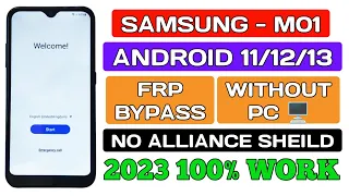 Samsung M01 (SM-M015) frp bypass without pc.||@TadrishinfoTech||