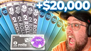 MY BIGGEST WIN ON MONOPOLY LIVE GAME SHOW! ($20,000)