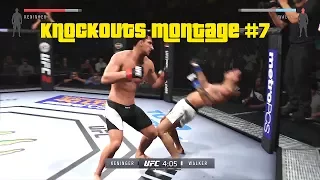 EA Sports UFC 2 - Best Brutal Knockouts Compilation #7