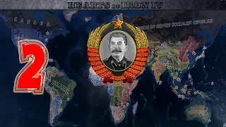 Корейская Война!! - Hearts of Iron IV Холодная Война : Железный Занавес (СССР) #2