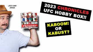 2023 Chronicles UFC Hobby! - RIP & REVIEW