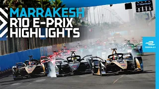 Race Highlights | 2022 Marrakesh E-Prix Round 10