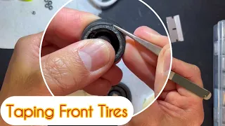 How To Video: Taping Front Tires #miniz