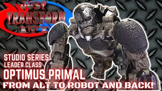 JUST TRANSFORM IT!: Studio Series Leader Optimus Primal (RotB)