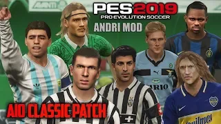 PES 2019 -  AIO CLASSIC PATCH DATA PACK 6.0