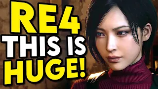 Resident Evil 4 Remake is BIGGER Than We Thought! MORE Content?