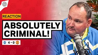 Absolutely CRIMINAL! | Andy Tate Reaction | Brighton 4-0 Man United