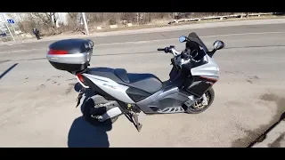 APRILIA SRV 850. Двенадцати часовой марафон т.о. . Часть 1.