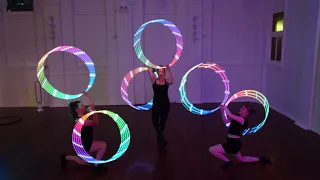 LIGHTS ELLIE GOULDING | SpinJoy Squad Hula Hoop Dance | MOOD HOOPS