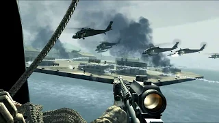 Call Of Duty 4: Modern Warfare Gameplay (Act 1) Mission 2- Charlie Don't Surf
