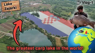 I arrived at the greatest Carp lake in the world! 🌍 - Lake Zajarki Vlog 1