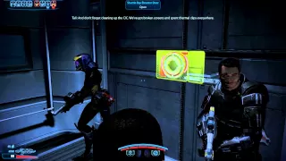 Mass Effect 3 Citadel DLC: Tali doesn't want to clean