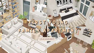 First Young Family Apartment | The Sims Freeplay | Let's Build & house tour | Lea and Denny