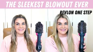 REVLON ONE-STEP HAIR DRYER- THE EASIEST SALON BLOW OUT AT HOME!