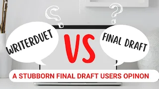 Final Draft vs Writer Duet - A Stubborn Final Draft User Reviews Writer Duet #finaldraft #writerduet