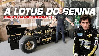 I found the Ayrton Senna's 1985 Lotus Formula 1 car in England! John Player Special!