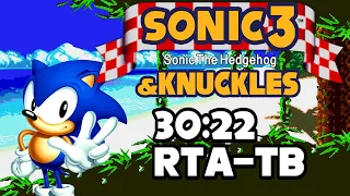 Sonic 3 & Knuckles - Sonic speedrun in 30:22 RTA-TB