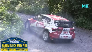 Test Barum Czech Rally Zlín 2023 Action