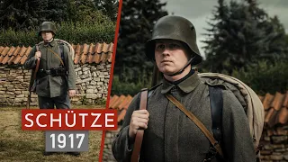 Deutscher Soldat im Ersten Weltkrieg 1917