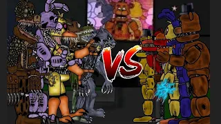 Twisteds VS Fnaf 2(Withereds) Dc2/Fnaf