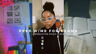 prep with me for exam season + study vlogs ♡︎ | south african youtuber