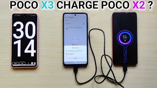 Poco X3 Charge Poco X2 | Poco X3 reverse Charging Features Explained | Poco X3 Hidden Features