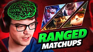 You WILL NEVER Struggle Against RANGED MATCHUPS After This Video