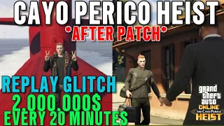 *PATCHED* Cayo Perico Heist (Replay Glitch) No More Preps GTA Online #gtaonline #cayopericoheist