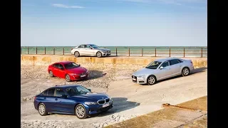 Audi A4 vs BMW 320i vs Mercedes C200 vs Peugeot 508