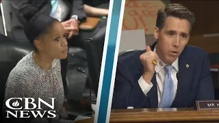 Witness Calls Sen. Hawley 'Transphobic' in Hearing for Saying 'I Don't Think Men Can Get Pregnant'