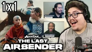 AVATAR THE LAST AIRBENDER LIVE ACTION 1x1 REACTION "AANG" QUITE THE START!