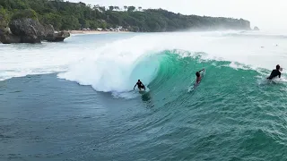 IS IT THE BIGGEST SWELL OF THE YEAR ?? PADANG PADANG BALI