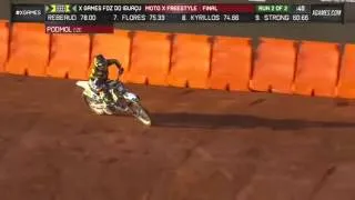 [X GAMES 2013] - Libor Podmol run 2 Moto X Freestyle - Foz Do Iguacu 2013