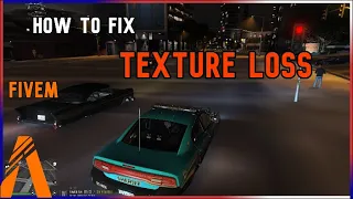 How To Fix Texture Loss In FiveM 2021!