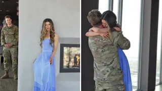 Most Emotional Soldiers Coming Home Compilation 2023! Ep7