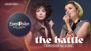 Eurovision 2021 vs 2022 | The battle (based on my opinion)