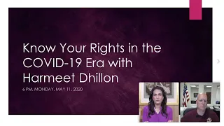 Know Your Rights in the COVID-19 Era with Harmeet Dhillon, CEO of Center for American Liberty