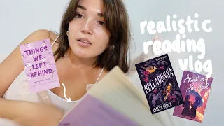 what i realistically read in a week 🌱🤍 I spoiler-free reading vlog