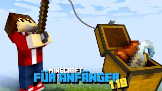 Wir funktioniert Angeln in Minecraft ? | Minecraft für Anfänger 1.18 #5 |  LarsLP