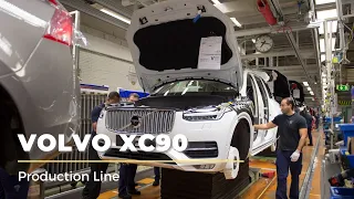 New Volvo XC90 Production Line | Volvo Factory | How Volvo Cars Are Made