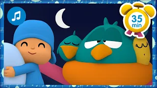 💤🐦SLEEPY BIRD IS SLEEPY 🐦💤+ Nursery Rhymes & Baby Songs - Pocoyo [ 35 minutes ]