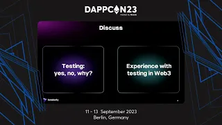 DappCon 2023: Build, Test, CI: Zero-Setup Infrastructure For Dapp Development - Nenad Vitorovic