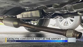 Catalytic Converter theft at airport