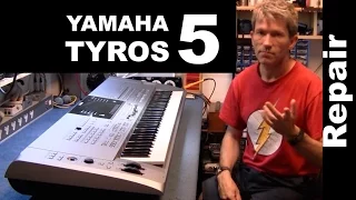 Yamaha Tyros 5 repair 76-key MF#55