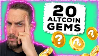 20 ALTCOIN GEMS YOU MUST HAVE ON YOUR RADAR (Last Chance)