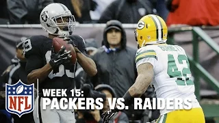 Derek Carr Lofts Perfect Pass to Amari Cooper For Big TD! | Packers vs. Raiders | NFL