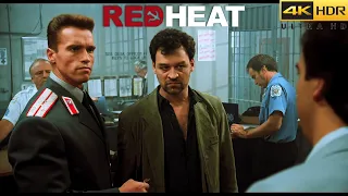 Red Heat Arnold Schwarzenegger James Belushi Classic Movie Clip 4K HDR