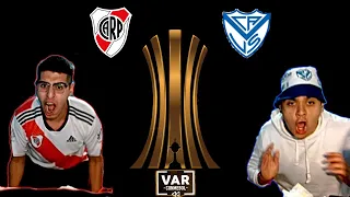 River VS Velez Vuelta [] Reacciones Amigos [] Copa Libertadores 2022