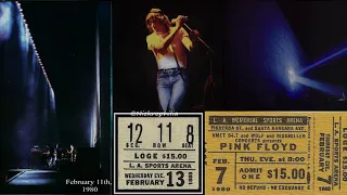 Pink Floyd - Live in Los Angeles, CA (February 7th 1980) - Extended Brick pt. 3 Jam