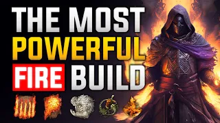 The Most POWERFUL Elden Ring Fire Build After 1.09 | FlameWalker Faith Build Guide 🔥
